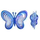 19 Styles 3D Metal Butterfly Decor Inspirational Wall Sculpture Hanging Indoor Outdoor For Home Garden Bedroom Wholesales