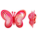 19 Styles 3D Metal Butterfly Decor Inspirational Wall Sculpture Hanging Indoor Outdoor For Home Garden Bedroom Wholesales