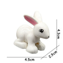 Big Size Building Blocks Animal Accessories Farm Figures Pig Rabbit Chicken Duck Dog Cat Bird horse Cow Sheep DIY Toys Gifts