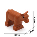 Big Size Building Blocks Animal Accessories Farm Figures Pig Rabbit Chicken Duck Dog Cat Bird horse Cow Sheep DIY Toys Gifts