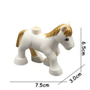 Big Size Building Blocks Animal Accessories Farm Figures Pig Rabbit Chicken Duck Dog Cat Bird horse Cow Sheep DIY Toys Gifts