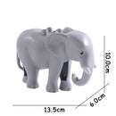 Big Size Building Blocks Animal Accessories Farm Figures Pig Rabbit Chicken Duck Dog Cat Bird horse Cow Sheep DIY Toys Gifts