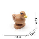 Big Size Building Blocks Animal Accessories Farm Figures Pig Rabbit Chicken Duck Dog Cat Bird horse Cow Sheep DIY Toys Gifts