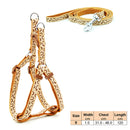 Pet Dog Harness and Leash Adjustable Collar Pet Products for  Cat Small Dogs Outdoor Walking Puppy Accessories