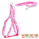 Pet Dog Harness and Leash Adjustable Collar Pet Products for  Cat Small Dogs Outdoor Walking Puppy Accessories