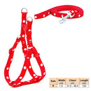 Pet Dog Harness and Leash Adjustable Collar Pet Products for  Cat Small Dogs Outdoor Walking Puppy Accessories