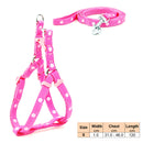 Pet Dog Harness and Leash Adjustable Collar Pet Products for  Cat Small Dogs Outdoor Walking Puppy Accessories