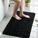 Xiaomi Non-Slip Bath Mat Cobblestone Embossed Bathroom Carpet Shower Room Doormat Memory Foam Absorbent Floor Mat Rugs for Home