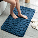 Xiaomi Non-Slip Bath Mat Cobblestone Embossed Bathroom Carpet Shower Room Doormat Memory Foam Absorbent Floor Mat Rugs for Home