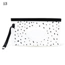 Hot Portable Baby Wet Wipe Pouch Wipes Holder Case Reusable Refillable Wet Wipe Bag Flip Cover Cute Outdoor Portable Tissue Box