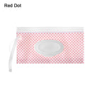 Hot Portable Baby Wet Wipe Pouch Wipes Holder Case Reusable Refillable Wet Wipe Bag Flip Cover Cute Outdoor Portable Tissue Box