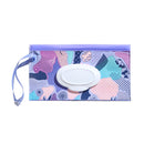 Hot Portable Baby Wet Wipe Pouch Wipes Holder Case Reusable Refillable Wet Wipe Bag Flip Cover Cute Outdoor Portable Tissue Box