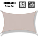 Waterproof Sun Shelter  Sunshade Protection Outdoor Canopy Garden Patio Pool Shade Sail Awning Camping Shade Cloth Larg