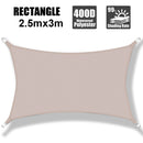 Waterproof Sun Shelter  Sunshade Protection Outdoor Canopy Garden Patio Pool Shade Sail Awning Camping Shade Cloth Larg