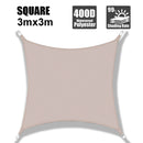 Waterproof Sun Shelter  Sunshade Protection Outdoor Canopy Garden Patio Pool Shade Sail Awning Camping Shade Cloth Larg