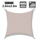 Waterproof Sun Shelter  Sunshade Protection Outdoor Canopy Garden Patio Pool Shade Sail Awning Camping Shade Cloth Larg