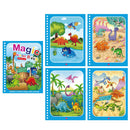 Children Magic Water Drawing Book Reusable Coloring Book Kids Magic Graffiti Painting Board Baby Montessori Early Education Toys