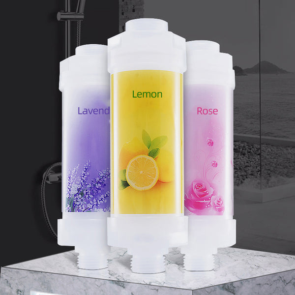 Fruits Lemon Shower Filter Vitamin Water Purifier Bathroom Accessories Faucet Set Anion Fragrance Bath Head Shower Aroma Filter