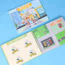 Kid Quiet Busy Book Montessori Baby Educational Toy Pasture Friut Animal Sorting Match Game Baby Sticker Toy for Child Book Gift