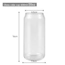 12/20oz Nordic Minimalist Glass Cup Transparent Drinking Utensil Coffee Wine Milk Beer Cola Juice Cold Drinkware Handmade Can