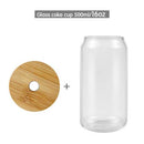 12/20oz Nordic Minimalist Glass Cup Transparent Drinking Utensil Coffee Wine Milk Beer Cola Juice Cold Drinkware Handmade Can