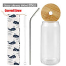 12/20oz Nordic Minimalist Glass Cup Transparent Drinking Utensil Coffee Wine Milk Beer Cola Juice Cold Drinkware Handmade Can