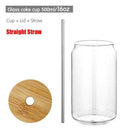 12/20oz Nordic Minimalist Glass Cup Transparent Drinking Utensil Coffee Wine Milk Beer Cola Juice Cold Drinkware Handmade Can