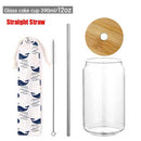 12/20oz Nordic Minimalist Glass Cup Transparent Drinking Utensil Coffee Wine Milk Beer Cola Juice Cold Drinkware Handmade Can