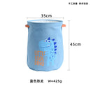 JSWORK Linen Dirty Laundry Basket Storage Toy Organizer for Clothes Home Accessories Bag Decorative Hamper Bin Underwear Large