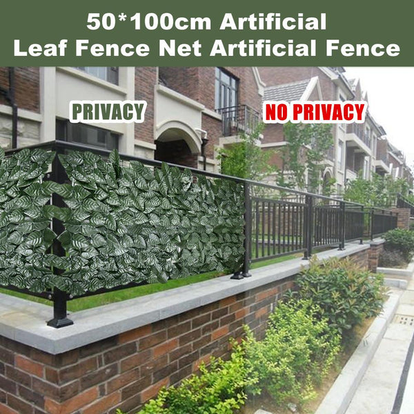 Plastic Hedge Artificial Plants Mat Privacy Fence Screen Faux Greenery Wall Panels For Indoor Outdoor Backyard Home Decoration